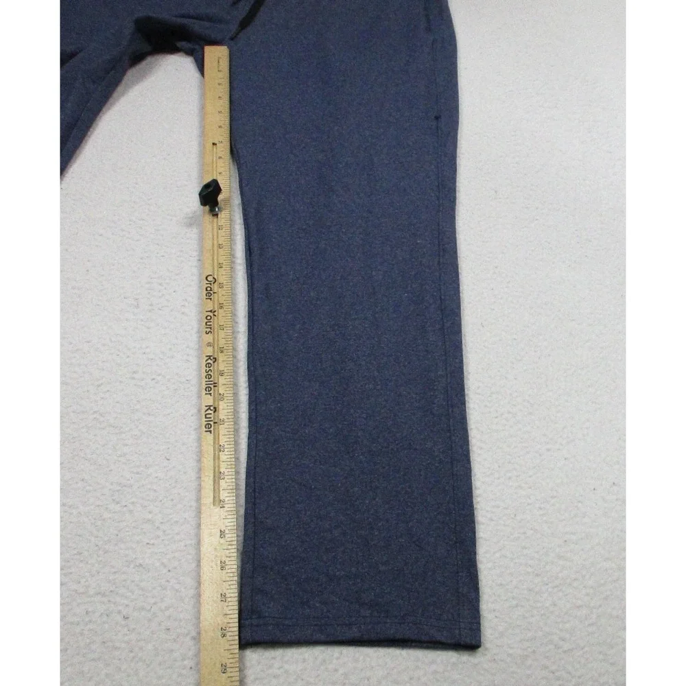 Public Rec Pants Mens 36x30 Blue‎ Knit Joggers Sweatpants Stretch Zip Pockets